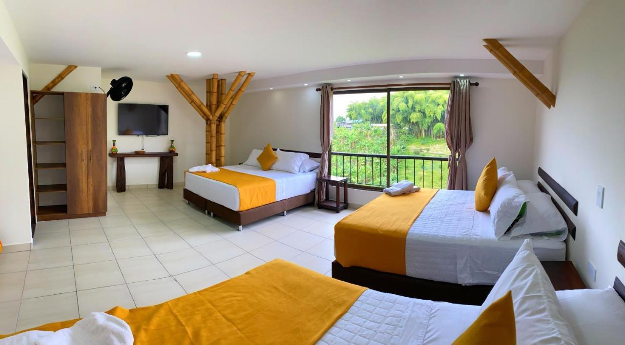 La Victoria Hotel Campestre Quimbaya Exteriér fotografie