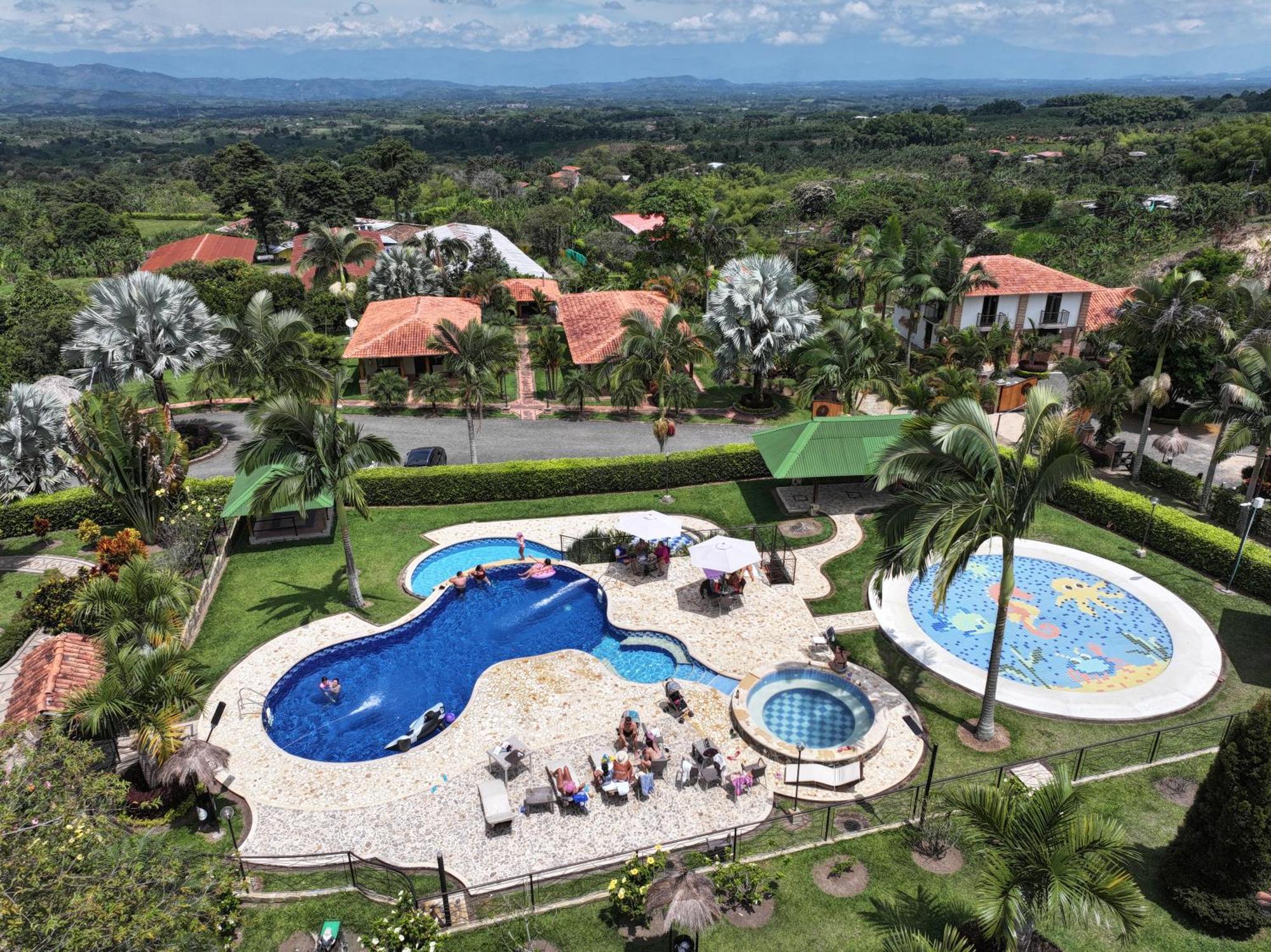La Victoria Hotel Campestre Quimbaya Exteriér fotografie